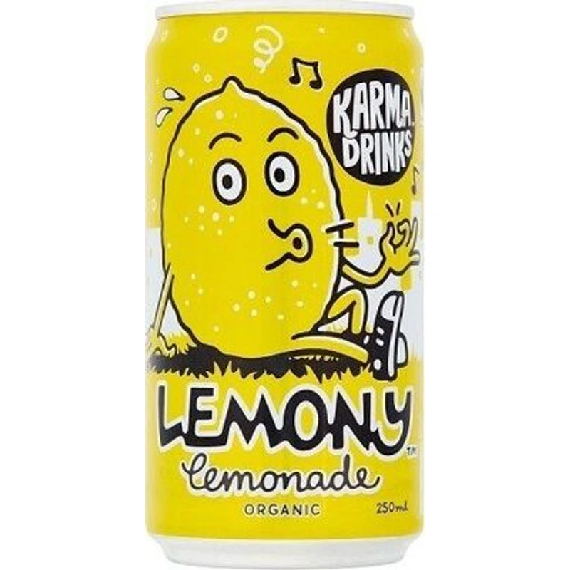 Drinks Fairtrade Organic Lemony Lemonade — Karma Drinks