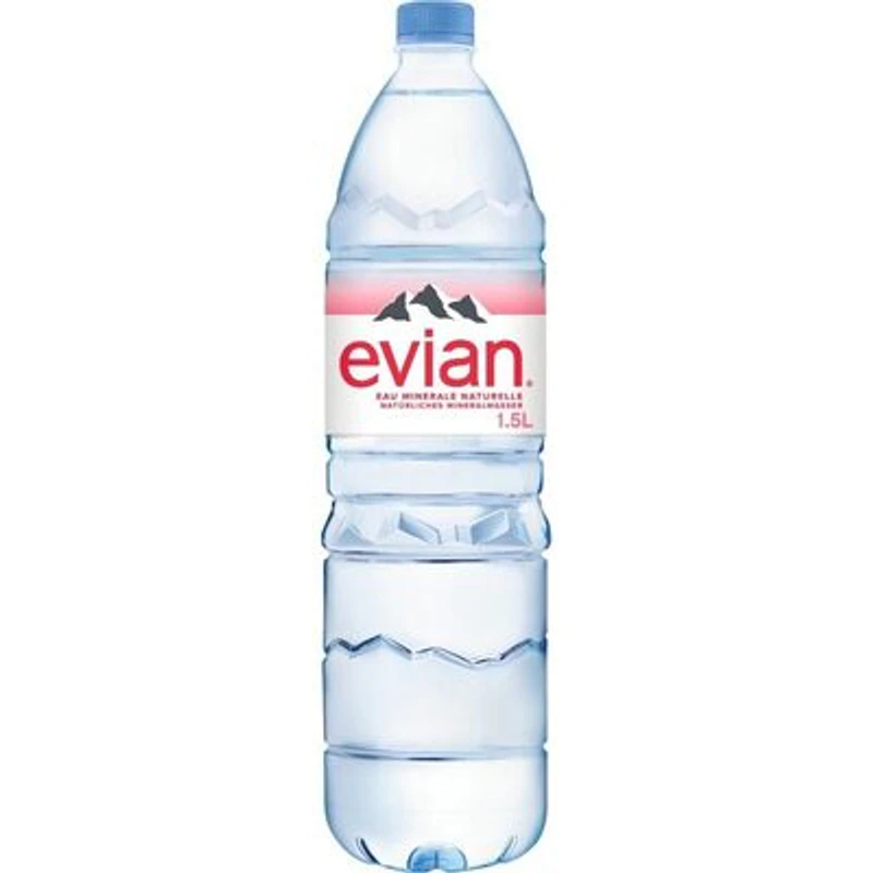 Evian Mineralwasser, PET, 1.5L