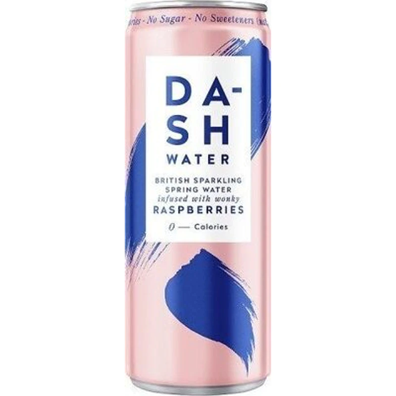 British Sparkling Spring Water Raspberries — Dash