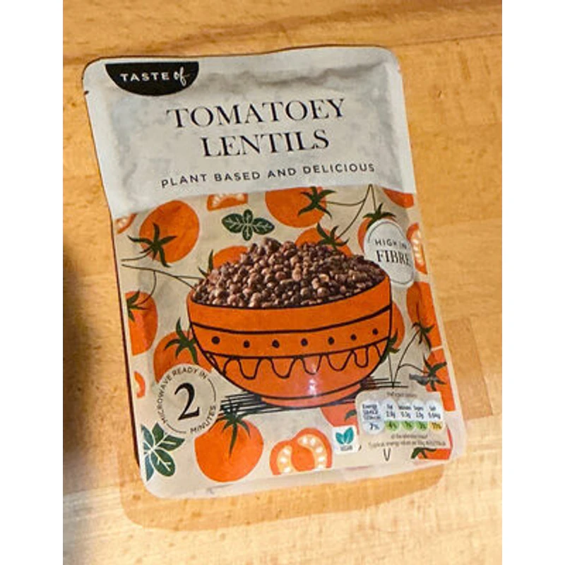 Tomatoey Lentils — Lidl