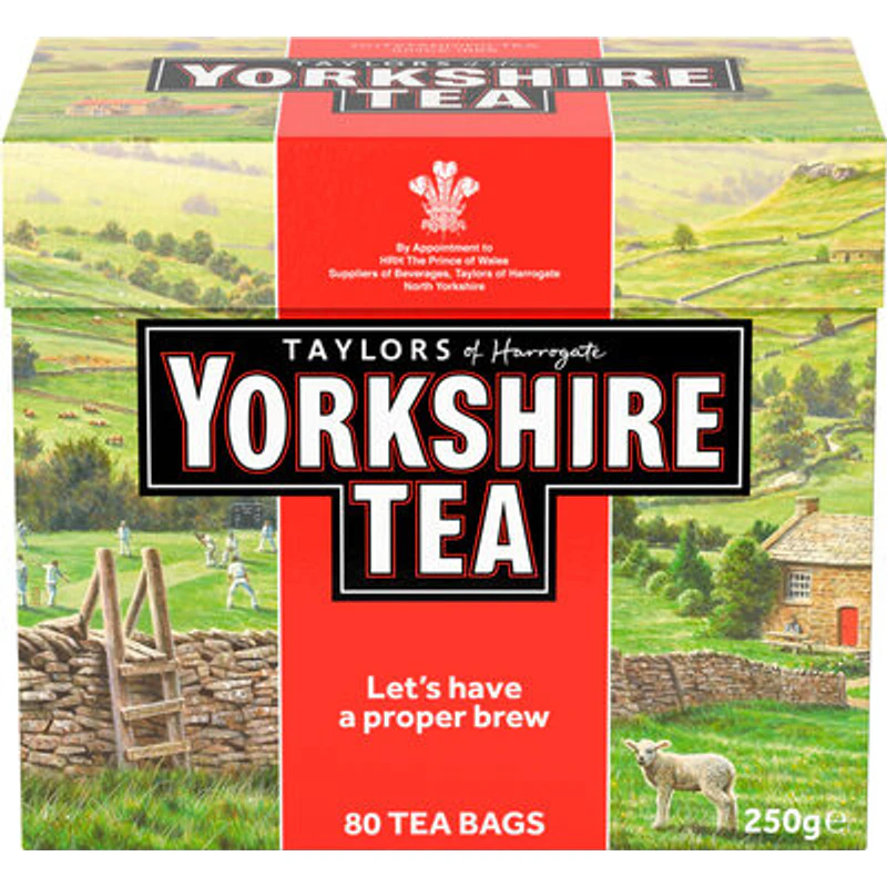 Yorkshire Tea 80 Tea Bags — Taylors of Harrogate