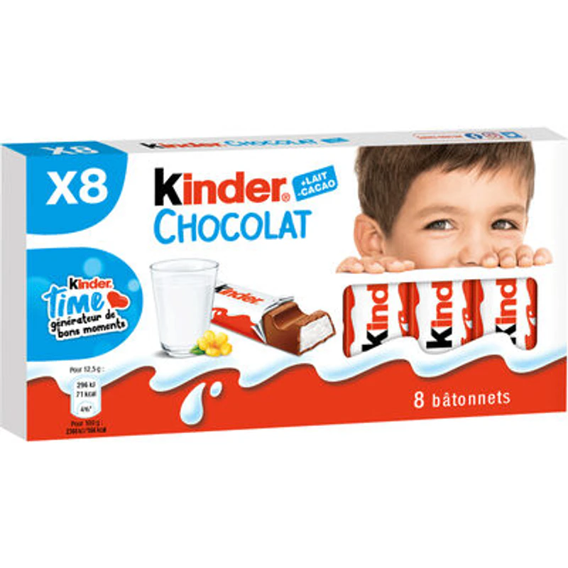 Filled Milk Chocolate With A Milky Filling — Kinder