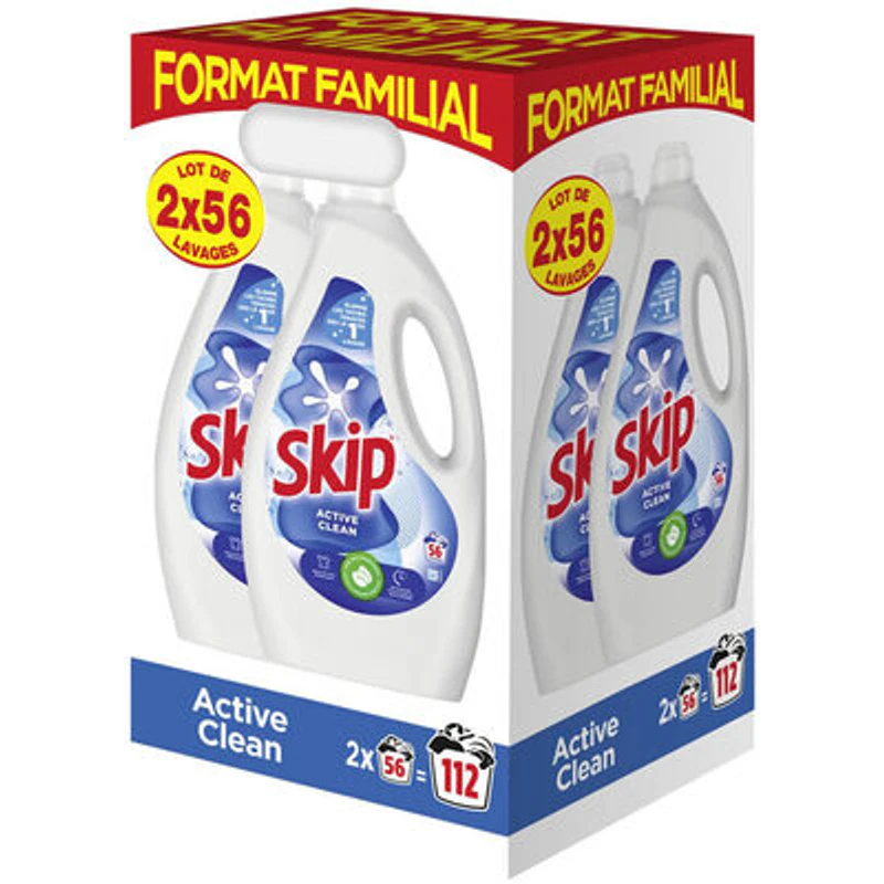 Skip Active Clean (format familial) — Skip